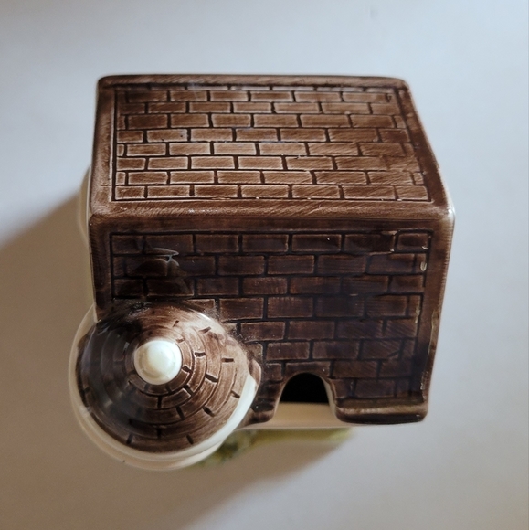 Vintage Otagiri Victorian Row House Cannister 1981 With Lid - Picture 5 of 13